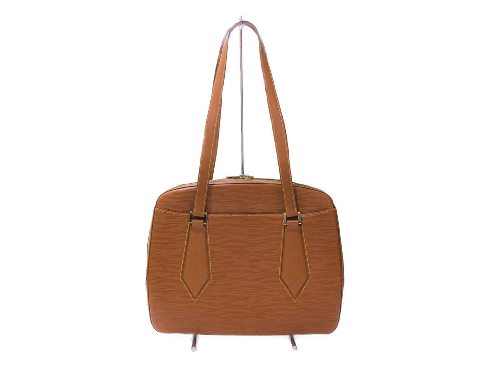 Louis Vuitton Tote Brown Shoulder Epi Leather Voltaire Bag Brown